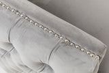 Bayberry - Velvet Loveseat With 2 Pillows by Couch.com