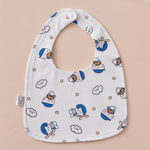 Babys Pure Cotton U-shaped Bib Waterproof Baby Bib