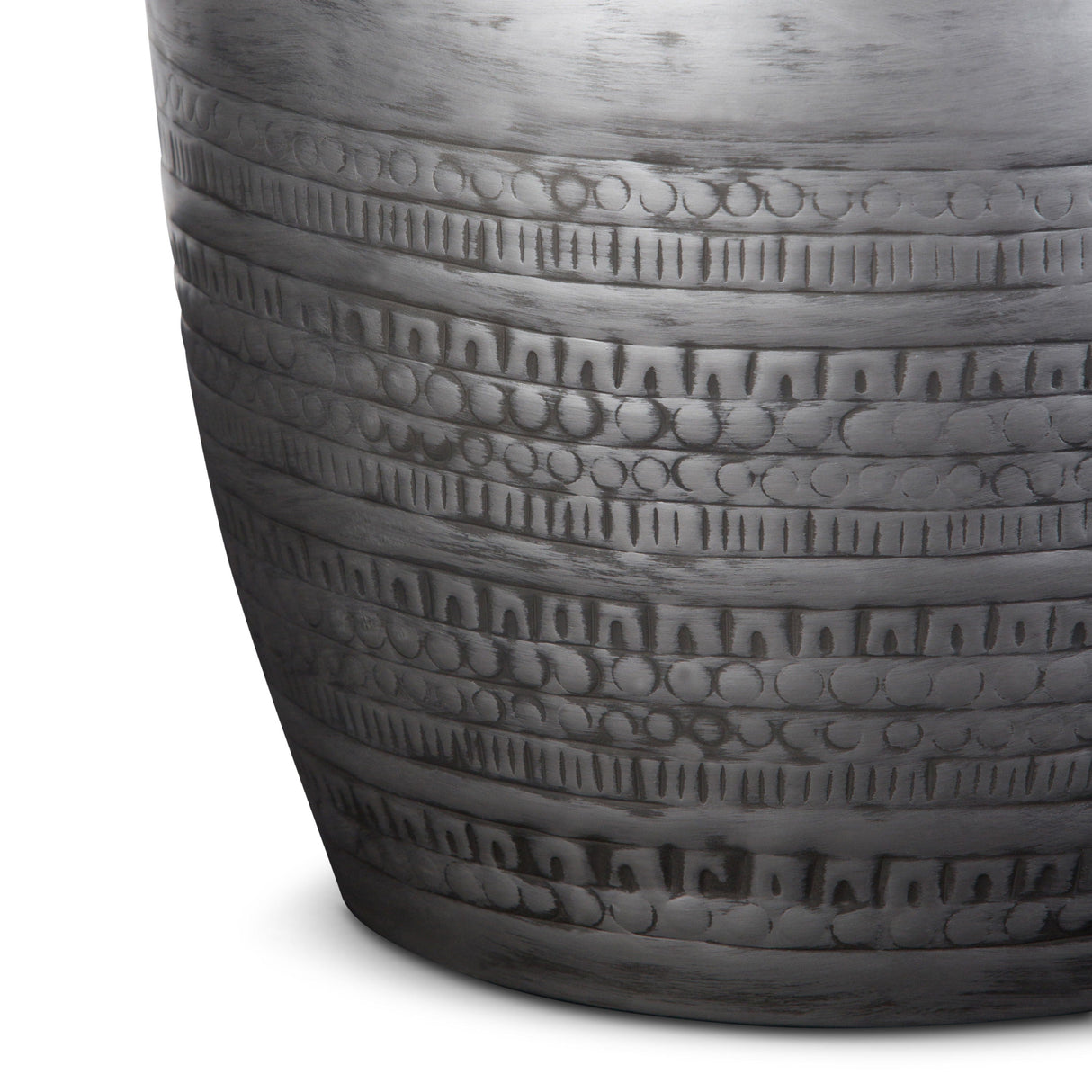 Johnsen - Handcrafted Large Metal Accent Table by Couch.com