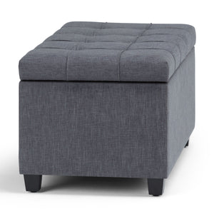 Sienna - Upholstered Storage Ottoman Bench by Couch.com