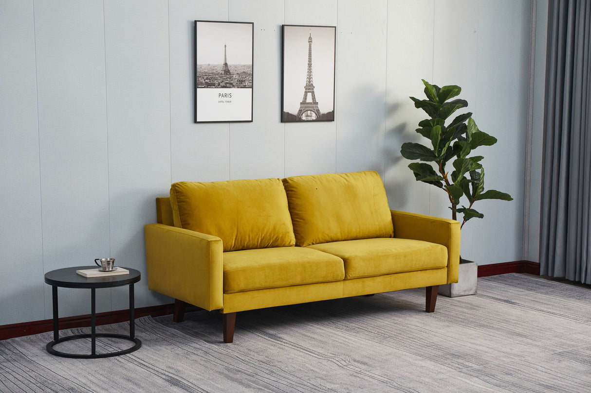 Comfortable Loveseat With Durable Construction by Couch.com