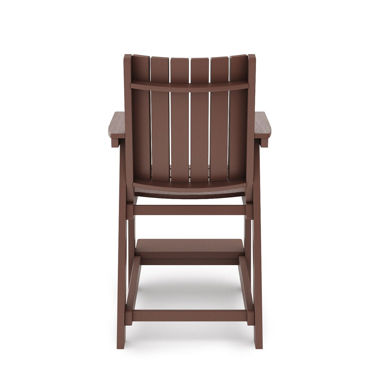 Modern Counter Chair Sleek HDPE Poly Lumber For Dining, Patio, And Garden Comfort by Couch.com