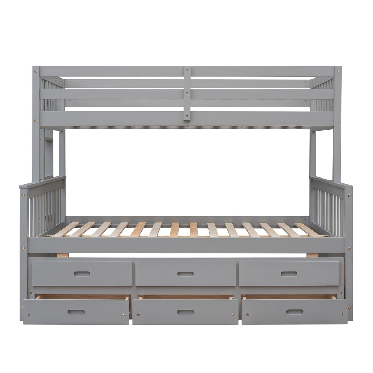 Bunk Bed With Twin Size Trundle And Drawers by Couch.com