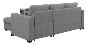 Pensole - Reversible Pop - Up Sleeper Sectional by Couch.com