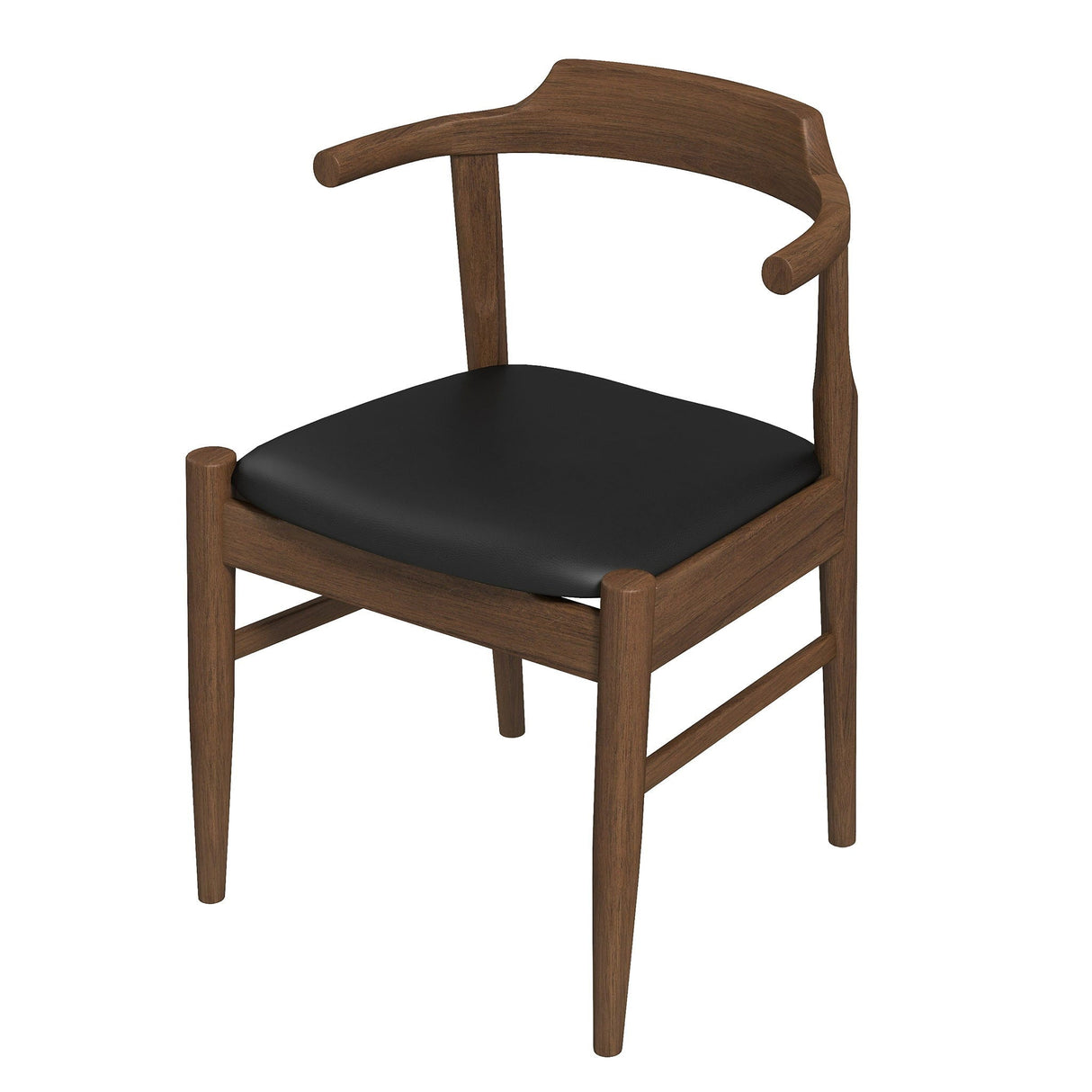 Damian - Mid-Century Solid Wood Dining Chair by Couch.com