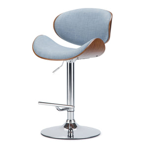 Marana - Multifunctional Handcrafted Bentwood Adjustable Swivel Bar Stool by Couch.com