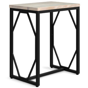 Selma - Handcrafted Metal And Wood Accent Table by Couch.com