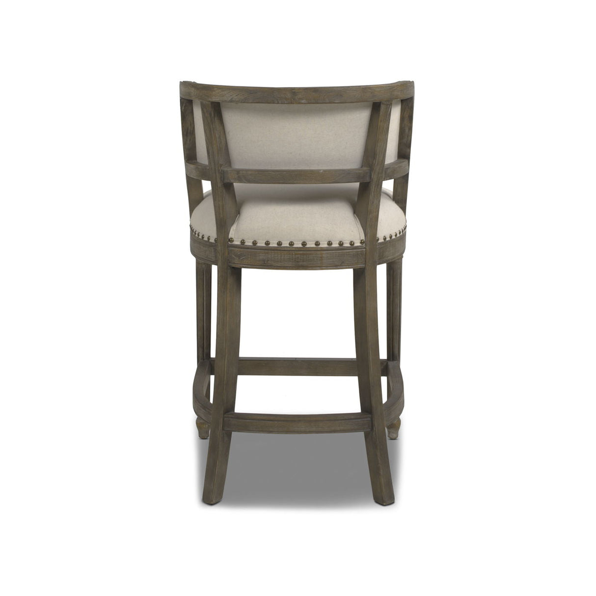 Paris - Farmhouse Counter Height Bar Stool With Backrest by Couch.com