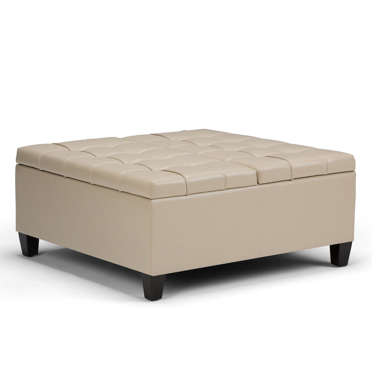 Harrison - Upholstered Coffee Table Storage Ottoman by Couch.com