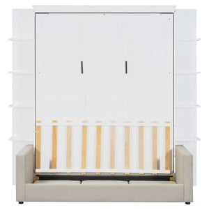 Murphy Bed Space Saving Wall Bed With Sofa by Couch.com