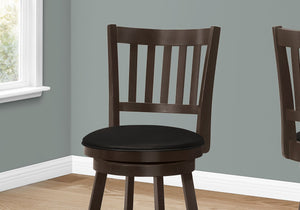 Transitional Swivel Bar Stool Counter Height (Set of 2) by Couch.com