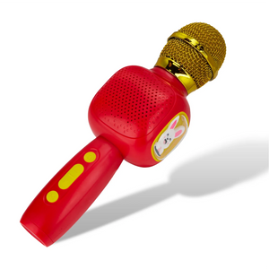 Contixo Karaoke Microphone for Kids - Wireless, Portable, Ages 3-12, Red by Contixo