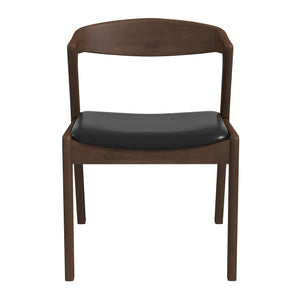 Dakota - Mid-Century Modern Velvet Dining Chair (Set of 2) by Couch.com