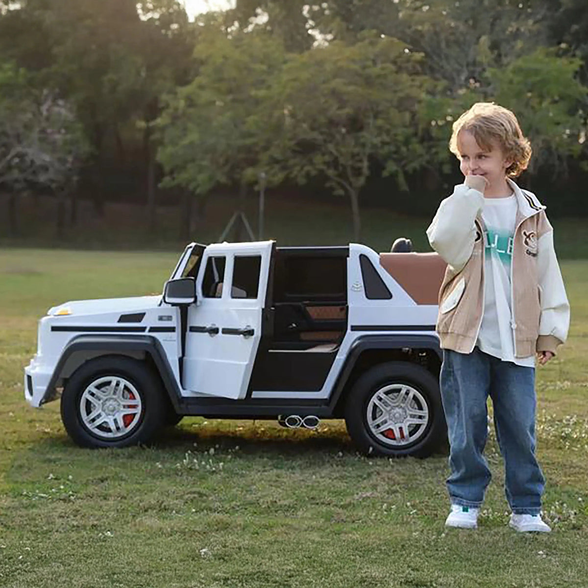 24V Mercedes Maybach G650 Brushless Motor Ride-on
