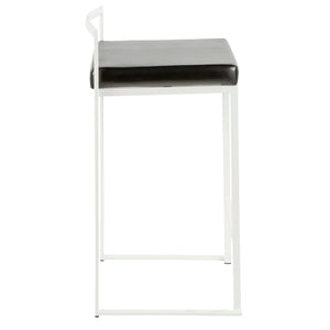 Fuji - Simple Elegance, Contemporary Stackable Counter Stool by Couch.com