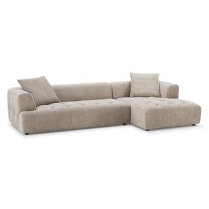 Kaynes - Elegant Upholstery Corner Sofa by Couch.com
