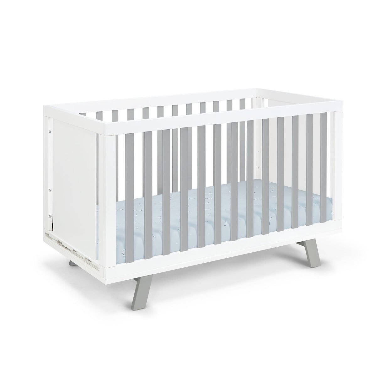 Livia - 3-in-1 Convertible Island Crib - White Frame by Couch.com