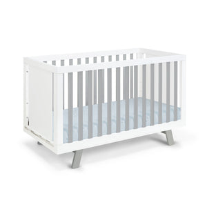 Livia - 3-in-1 Convertible Island Crib - White Frame by Couch.com