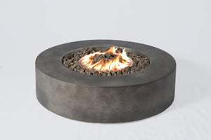Fibre Reinforced Outdoor Fire Pit Table - Charcoal by Couch.com