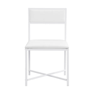 TOPMAX Modern Compact 63-inch 5-Piece Extendable Dining Table Set
