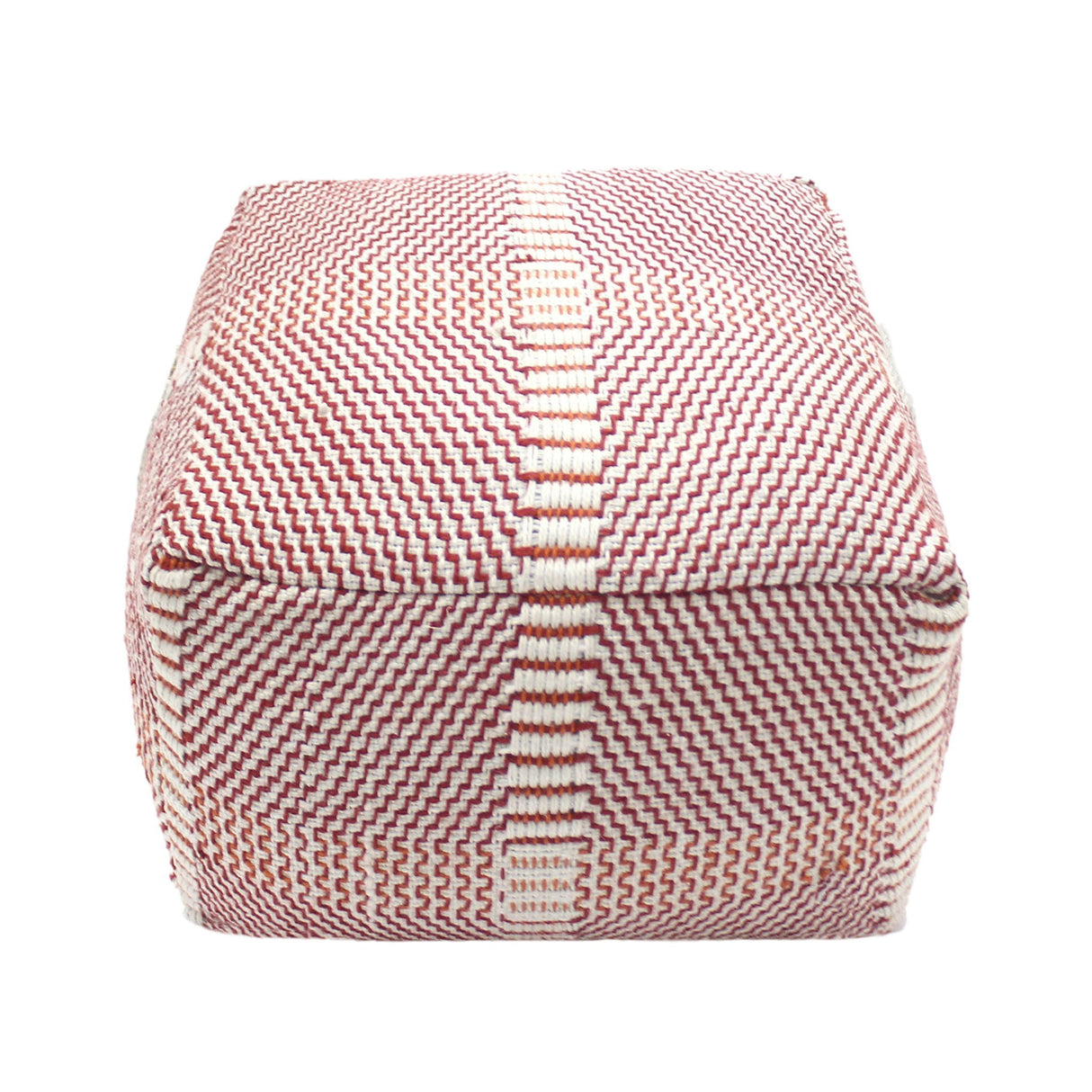 Morro Bay - Handcrafted Water Resistant Pouf - Multi Color by Couch.com