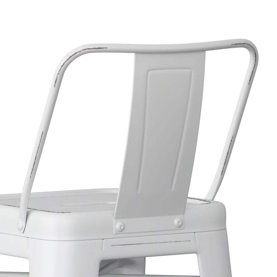 Rayne - Curved Back Metal Stool (Set of 2) by Couch.com