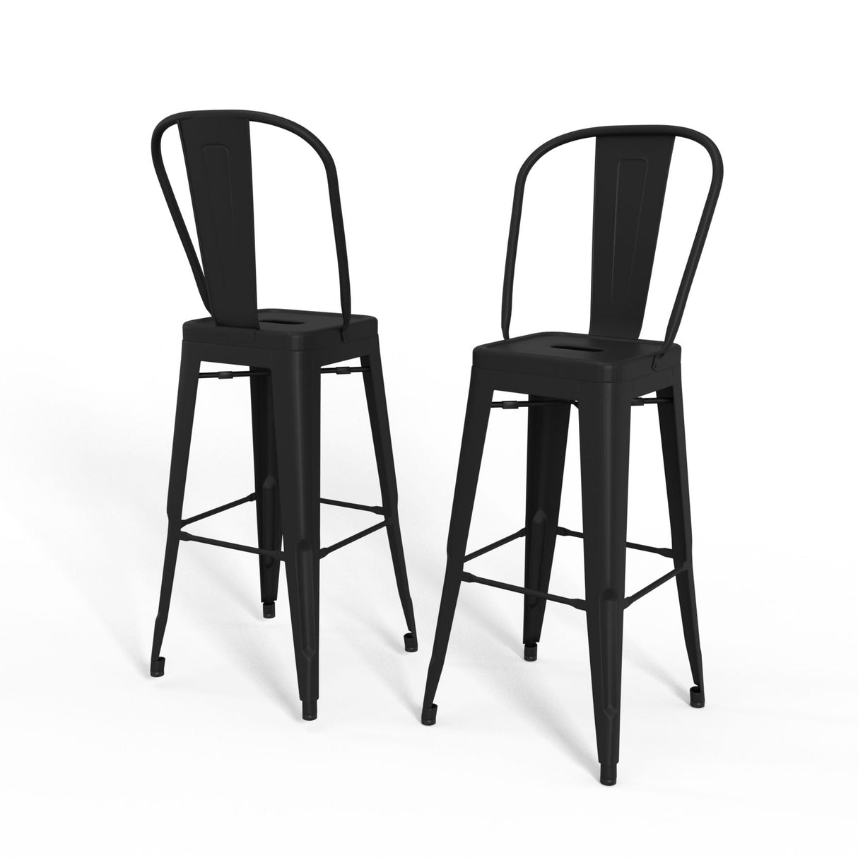 Fletcher - Handcrafted Metal Stool (Set of 2) by Couch.com