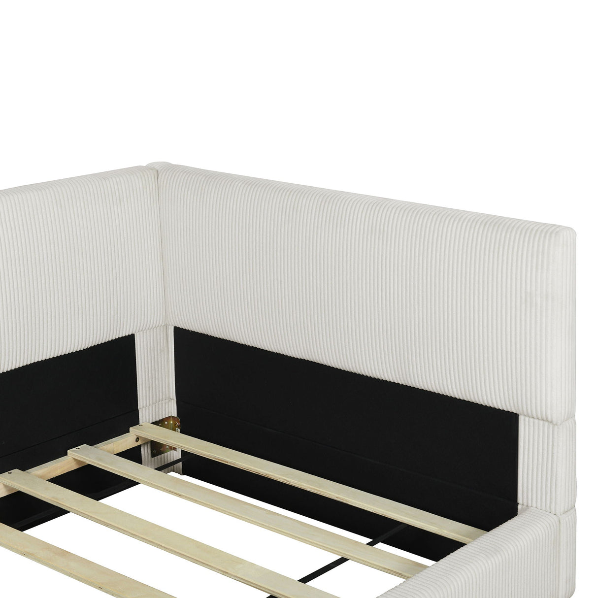 L Shaped Upholstered Daybed by Couch.com