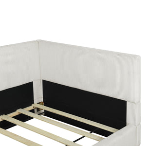 L Shaped Upholstered Daybed by Couch.com