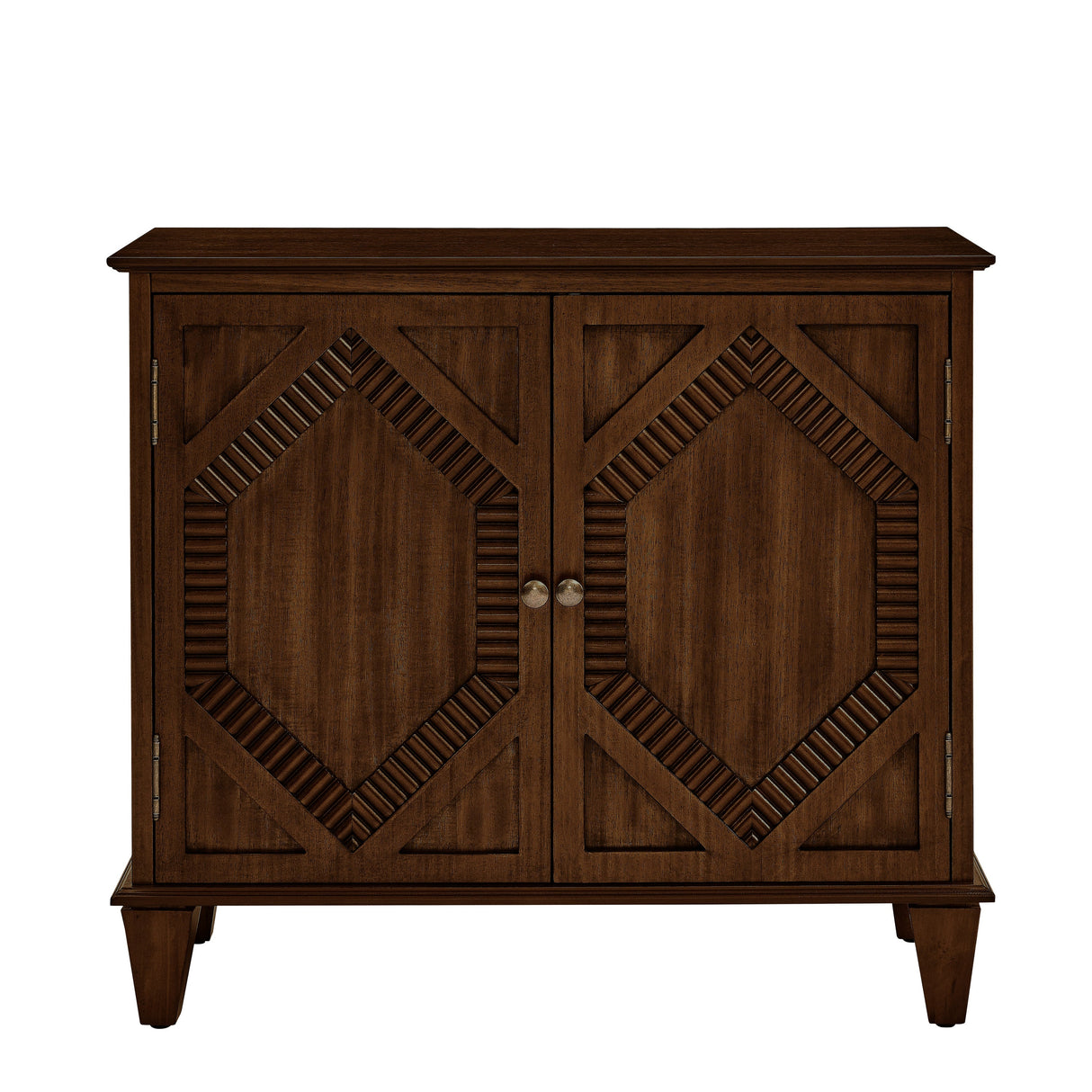 33.6' Retro Wooden Sideboard Buffet Cabinet with Storage
