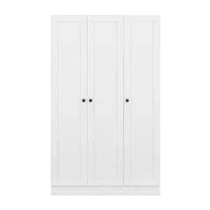 3 Door Shutter Wardrobe With Shelves by Couch.com