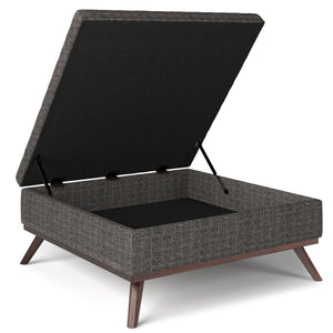 Owen - Multifunctional Square Coffee Table Storage Ottoman by Couch.com