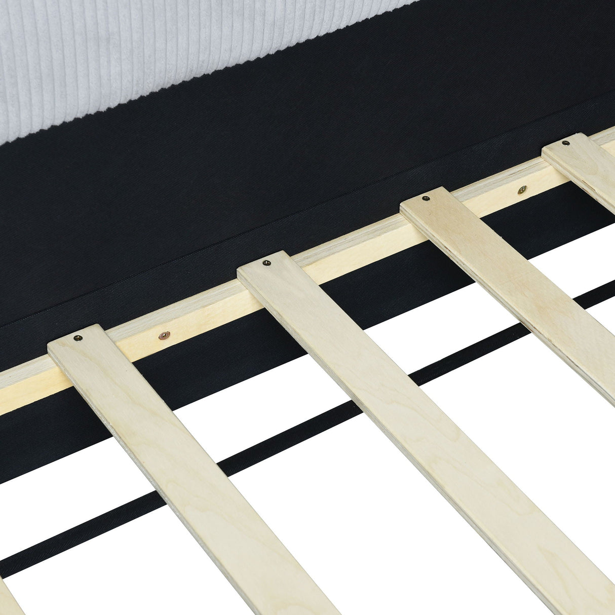 L Shaped Upholstered Daybed by Couch.com