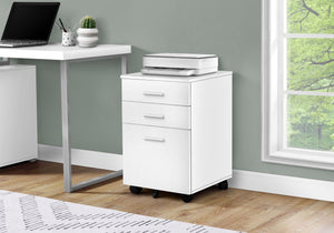 File Cabinet, Rolling Mobile, Storage Drawers, Printer Stand, Office, Work, Contemporary, Modern by Couch.com
