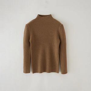 Children's Mock Neck Sweater Knitwear Top