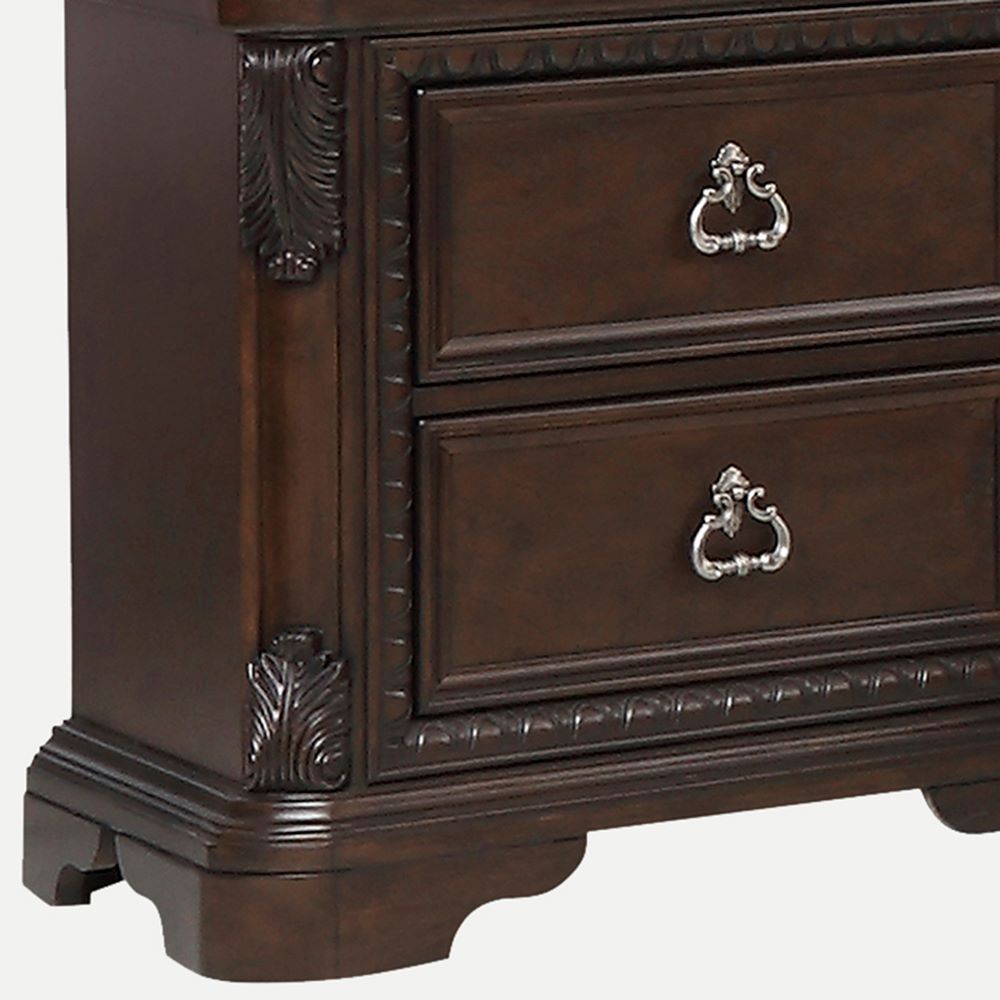2 Drawer Nightstand - Mahogany by Couch.com