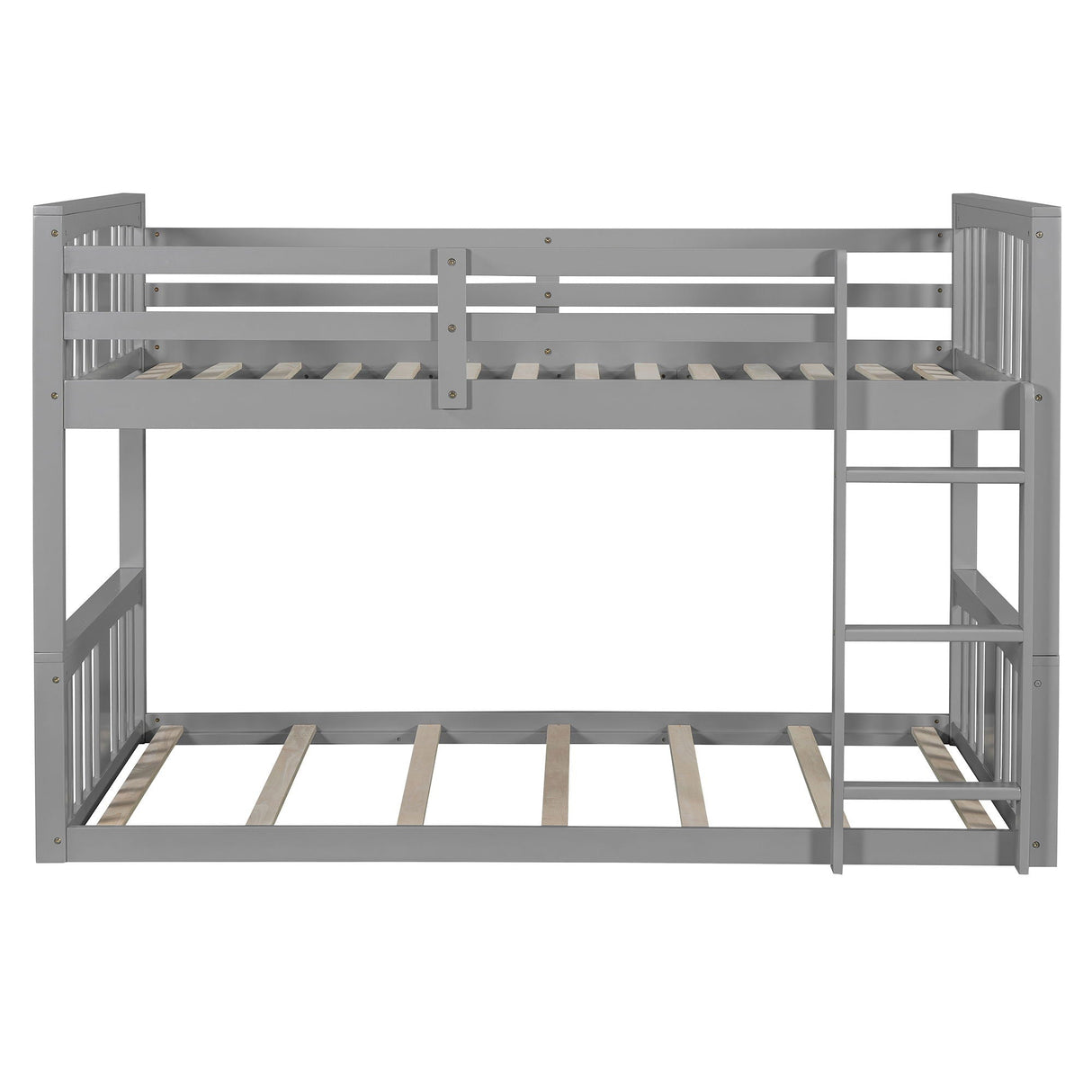Solid Construction Bunk Bed & Ladder by Couch.com