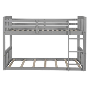 Solid Construction Bunk Bed & Ladder by Couch.com