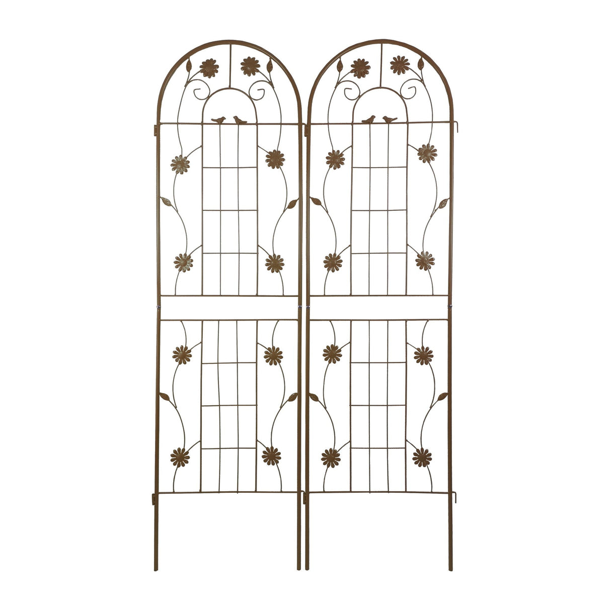 Metal Garden Trellis Rustproof Trellis For Climbing Plant Outdoor Flower Support