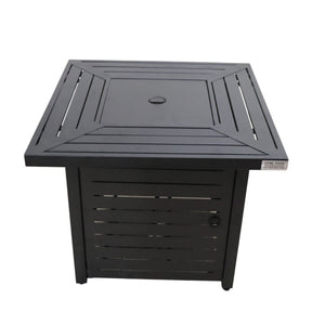 Propane / Gas Fire Pit Table - Black by Couch.com
