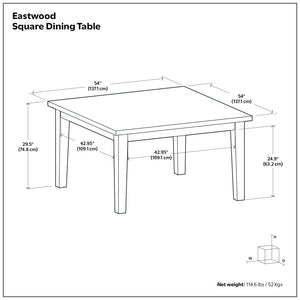 Eastwood - Handcrafted Dining Table