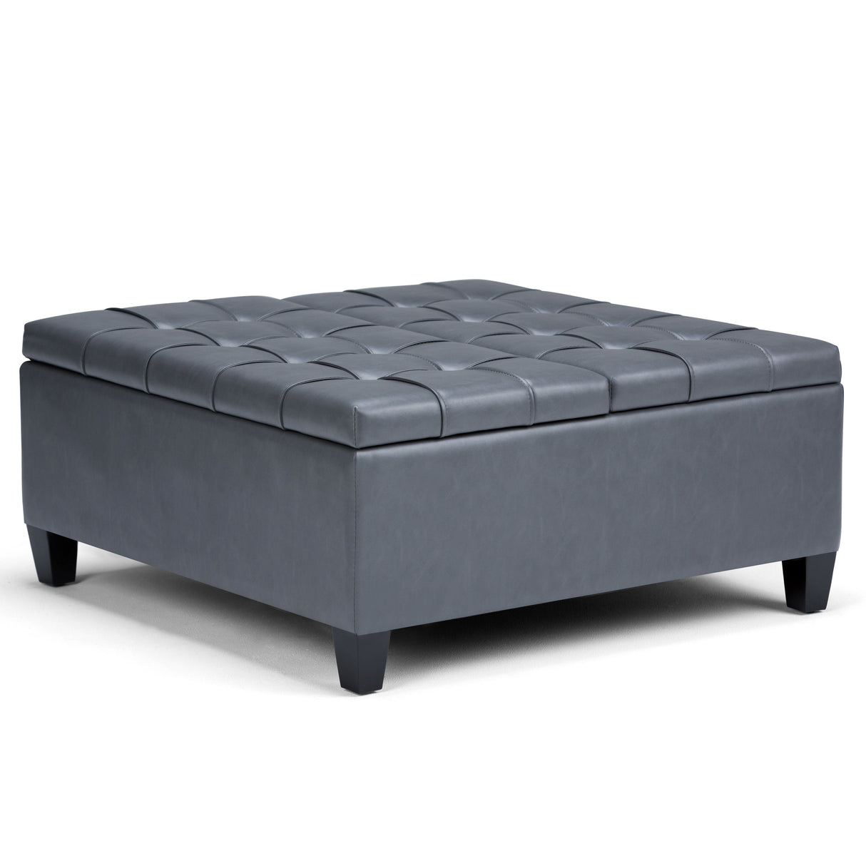 Harrison - Upholstered Coffee Table Storage Ottoman by Couch.com