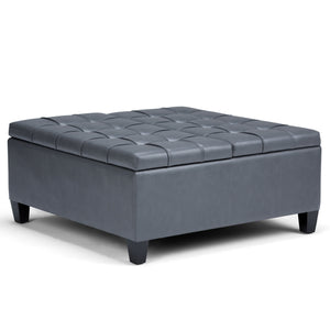 Harrison - Upholstered Coffee Table Storage Ottoman by Couch.com
