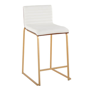 Mason Mara - Contemporary Design Fixed Height Counter Stool (Set of 2) by Couch.com