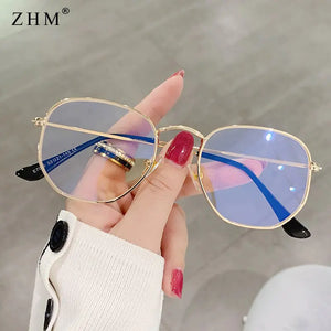 Luxury Sunglasses Classic Square Metal Frame