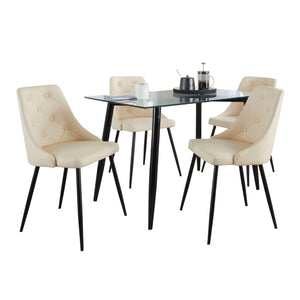 Clara Giovani - 5 Piece Contemporary Dining Set by Couch.com