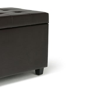 Cosmopolitan - Upholstered Storage Ottoman by Couch.com