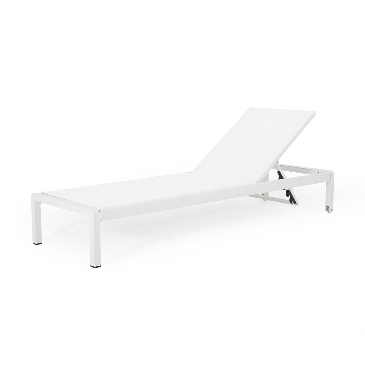 Outdoor Patio Chaise Lounge With 5 Reclining Positions by Couch.com