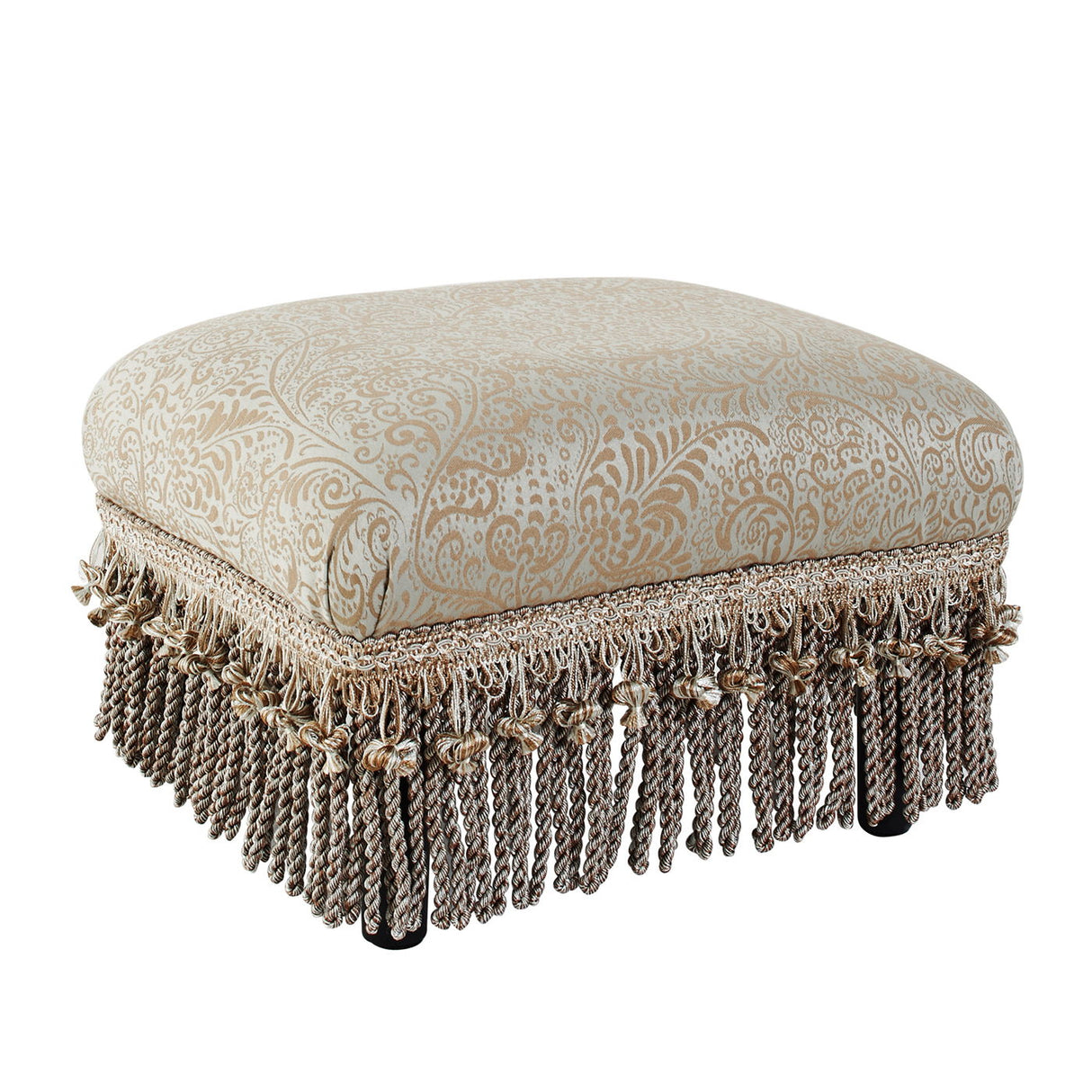 Fiona - Handcrafted Accent Footstool Ottoman by Couch.com