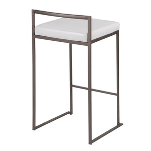 Fuji - Industrial Stackable Counter Stool Elegant Design by Couch.com